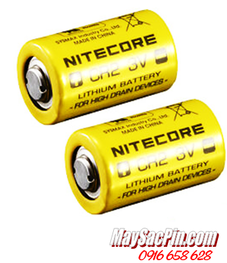Pin Nitecore CR2 _ Pin lithium 3v Nitecore CR2 chính hãng| HÀNG CÓ SẲN